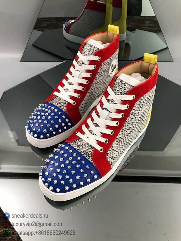 CHRISTIAN LOUBOUTIN UNISEX HIGH SNEAKERS RBY D8010320